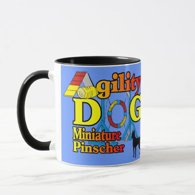 Caneca Presentes de Miniatura_Pinscher_Agilidade (Esquerda)