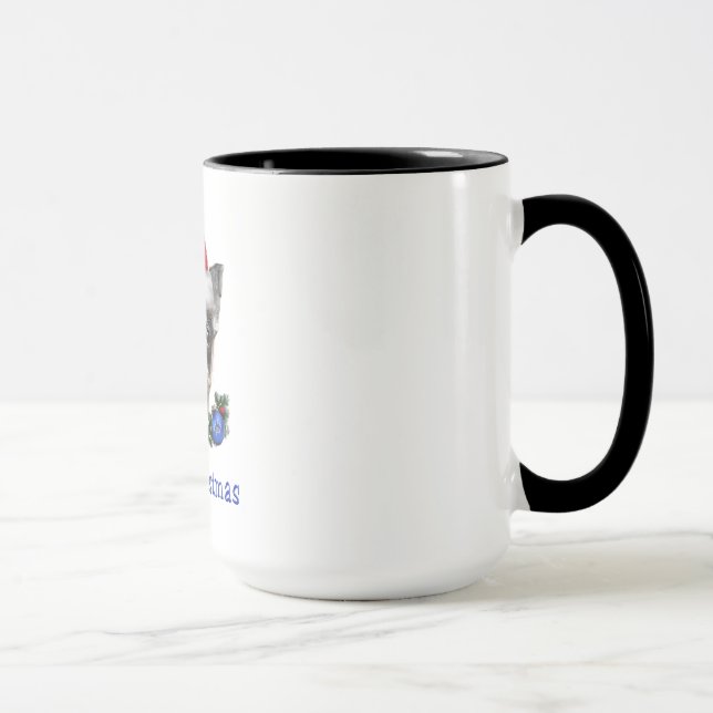Caneca Presentes de Natal para Chihuahua (Direita)