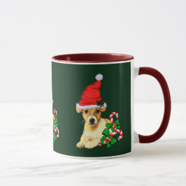Caneca Presentes de Natal para Jack Russell Terrier