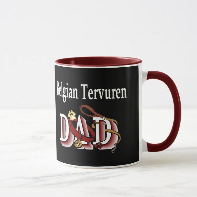Caneca Presentes de Pai belga Tervuren (Direita)