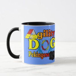 Caneca Presentes de Pekingese_Agilidade