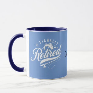Caneca Presentes De Reforma. Pescador/mulher. Nome editáv