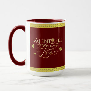 Caneca Presentes do Dia dos Namorados Vermelhos
