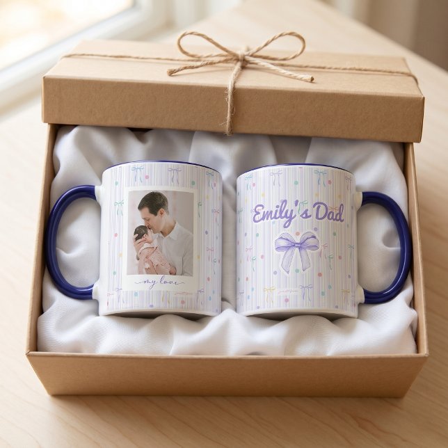 Caneca Presentes do Dia dos Pais para o Papai Listras de  (Criador carregado)