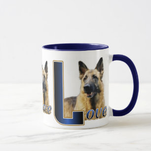 Caneca Presentes do German shepherd, German shepherd Mugs