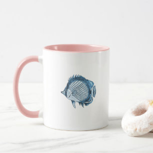 Caneca Presentes do mar náutico costeiro do oceano azul 