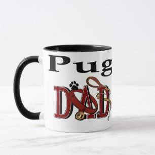 Caneca Presentes do Pai Pug
