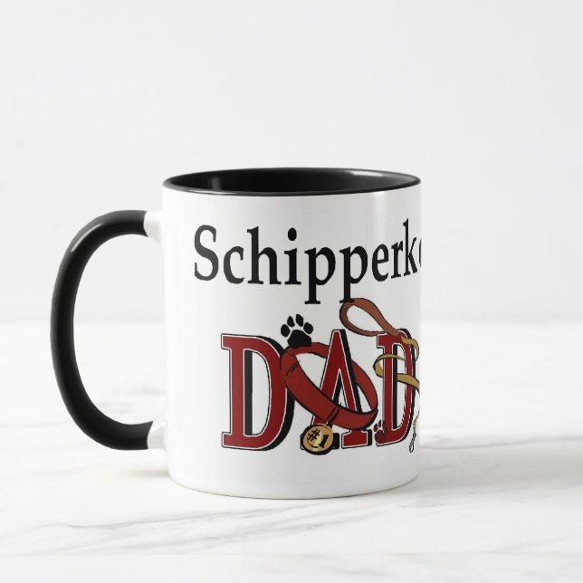 Caneca Presentes do Pai Schipperke (Esquerda)