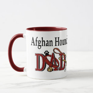 Caneca Presentes do Roupa de Pai de de Hound Afegão