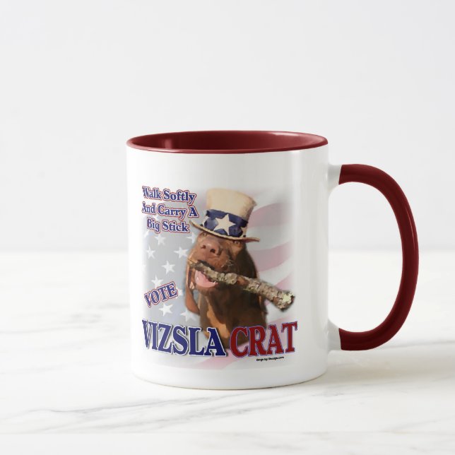 Caneca Presentes dos amantes de VIZSLA (Direita)