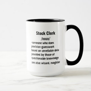 Caneca Presentes engraçados de definição de funcionário d