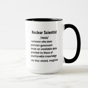 Caneca Presentes engraçados definição de cientista nuclea