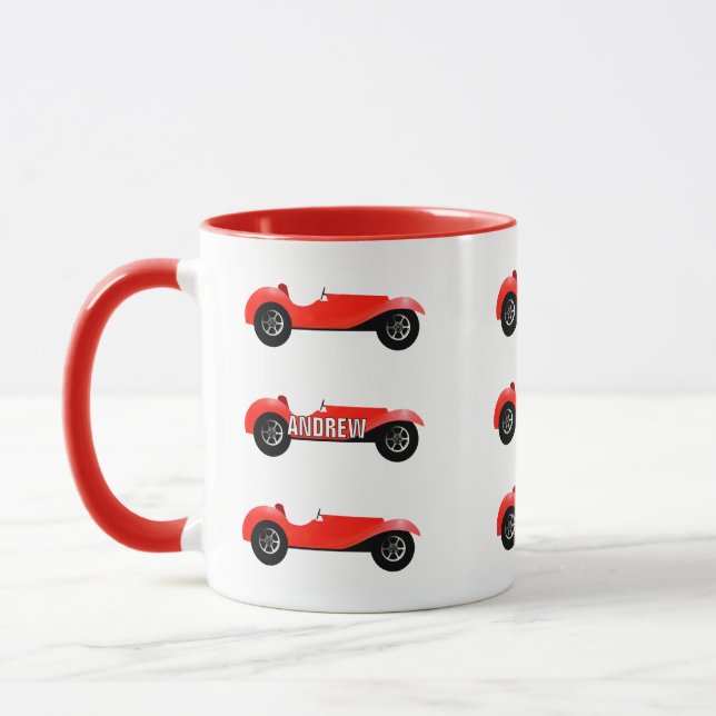 Caneca Presentes para carros clássicos personalizados (Esquerda)
