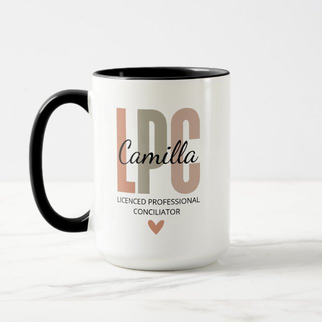 Caneca Presentes para Conselheiro Profissional Licenciado (Esquerda)