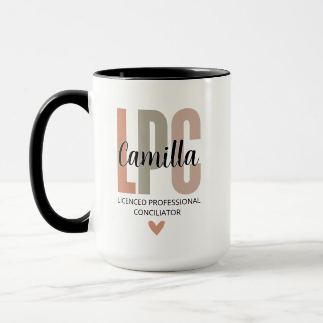 Caneca Presentes para Conselheiro Profissional Licenciado (Esquerda)