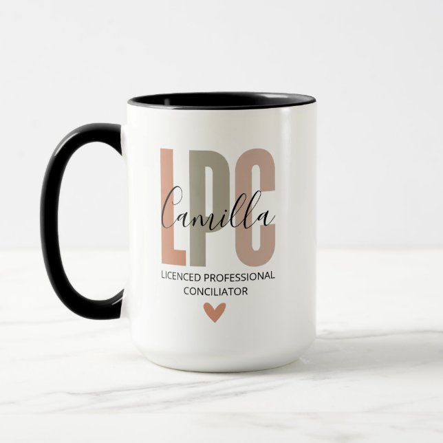 Caneca Presentes para Conselheiro Profissional Licenciado (Esquerda)