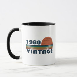 Caneca Presentes personalizados de aniversário vintage