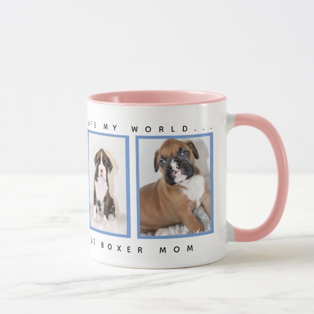 Caneca Presentes personalizados do cão - a grande mamã do (Direita)