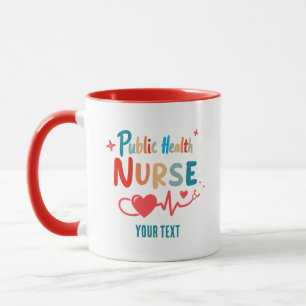 Caneca Presentes personalizados para enfermeira de saúde