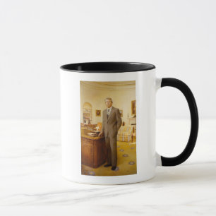 Caneca Presidente Americano James Earl Carter Escritório