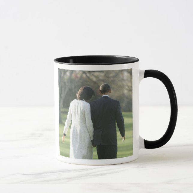 Caneca Presidente Barack Obama e primeira senhora (Direita)