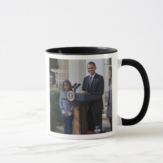 Caneca Presidente Barack Obama perdoa o (Direita)