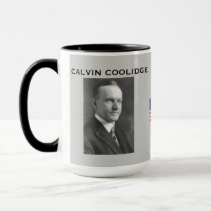 Caneca Presidente Calvin Coolidge Mug