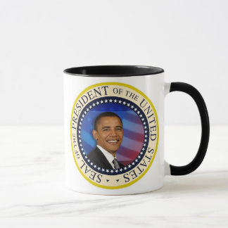 Caneca Presidente comemorativo Obama Inauguração