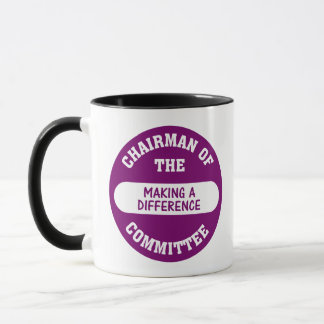 Caneca Presidente do Comitê Fazer a Diferença