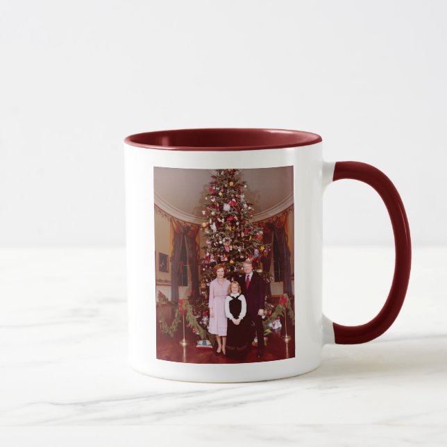 Caneca Presidente do Natal James Carter White House (Direita)