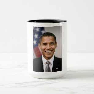 Caneca Presidente eleito dos EUA, Barack Obama