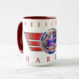 Caneca Presidente Republicano Harris-Walz Wing Medallion