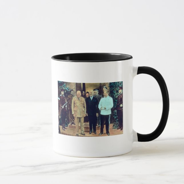 Caneca Presidente Truman e Josef Stalin (Direita)