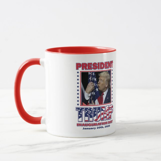 Caneca Presidente Trump Inauguração (Esquerda)