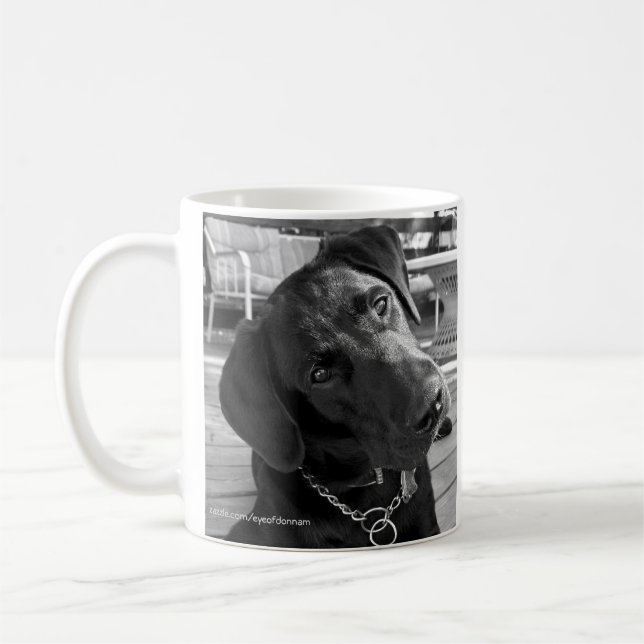 Caneca preta de Labrador (Esquerda)