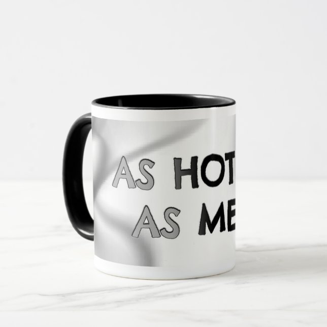 Caneca Preto e Branco (Frente Esquerda)