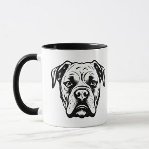 Caneca Preto e Branco personalizado americano