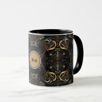 Preto e Dourado medieval