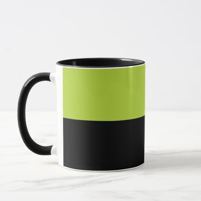 Caneca Preto e Neon Verde (Esquerda)