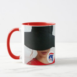 Caneca Preto feito sob encomenda campainha de 15 onças