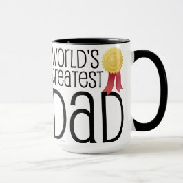 Caneca Preto feito sob encomenda o melhor pai ZAZZ_IT de