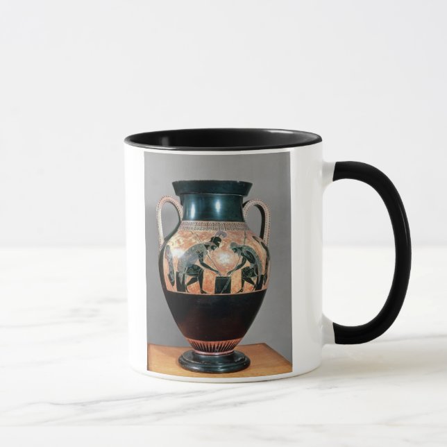 Caneca Preto-figura amphora que descreve Ajax e Achilles, (Direita)