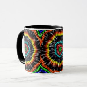 Caneca Preto Opal Tie Dye,