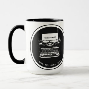 Caneca Preto/preto de 15oz
