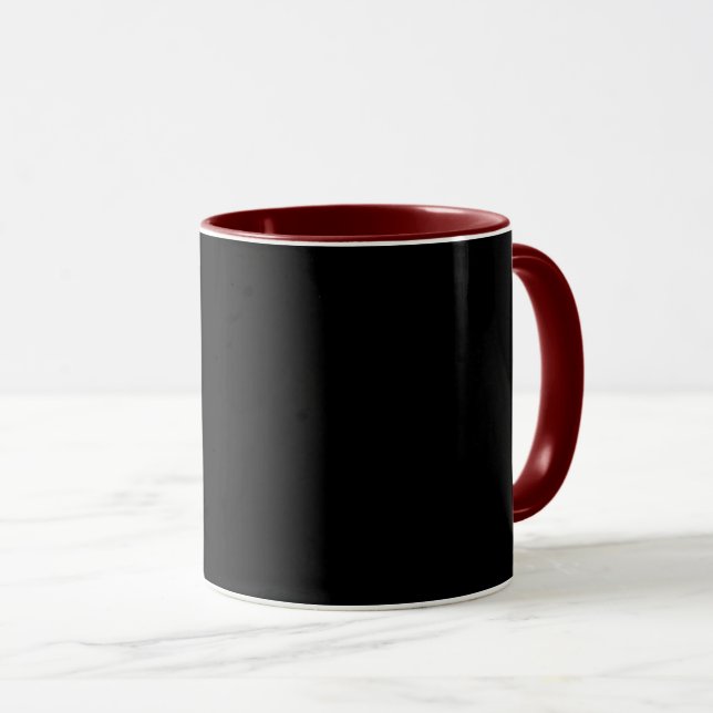 Caneca Preto, simplesmente elegante (Frente Esquerda)