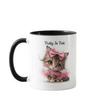 Pretty In Pink. – Kitten Mug