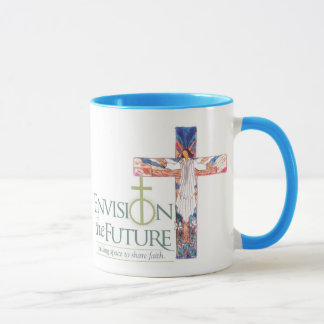 Caneca Preveja a cruz de w, café 3 da benevolência