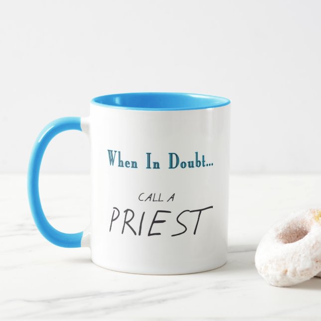 Caneca Priest Mug (Com Donut)