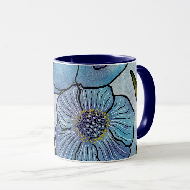 Caneca Primavera Blooms (Frente Esquerda)