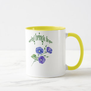 Caneca Primavera - Design "Primavera Traz Esperança"